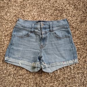 Hollister High Rise Denim Shorts